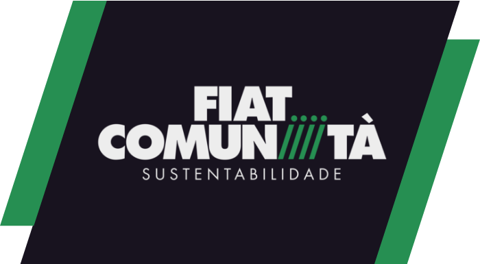 Logo do programa Fiat Comunità Sustentabilidade